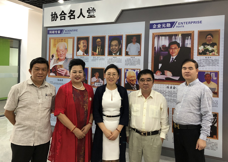 马来西亚皇室拿督、一带一路总商会 总会长陈天来率团到访协合